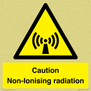 Caution Non-Ionising radiation